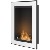 Биокамин Simple Fire Frame 550 белый со стеклом